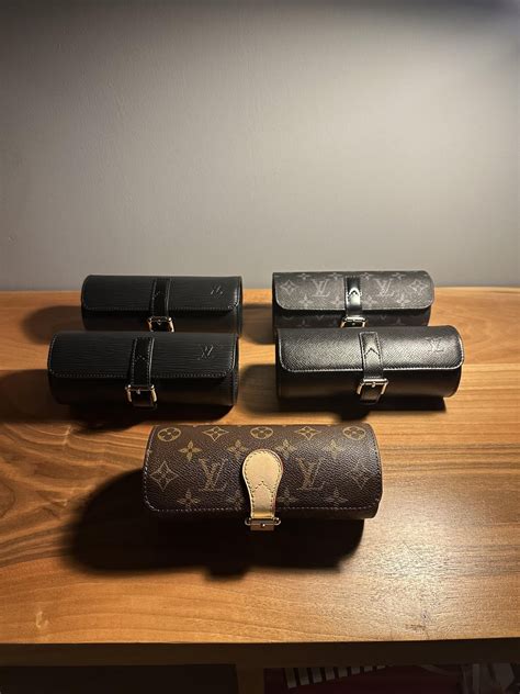 watch travel case louis vuitton|louis vuitton watch roll.